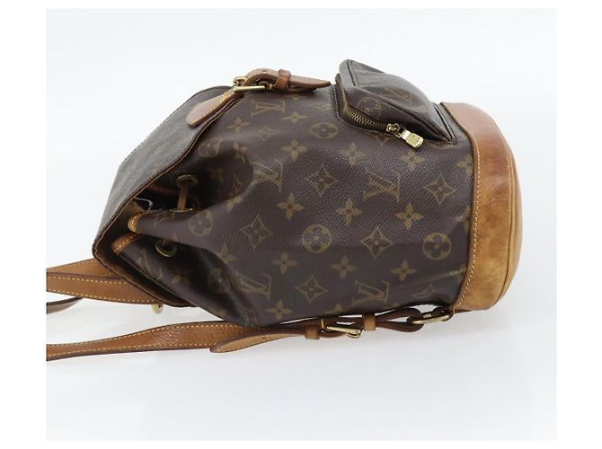 LOUIS VUITTON Monogram Montsouris MM Backpack M51136 LV - vista 3