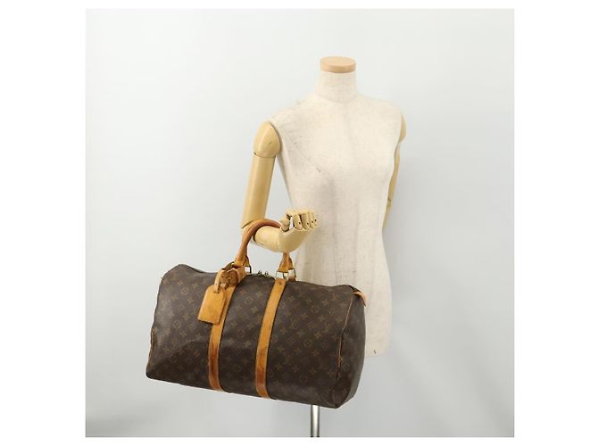 LOUIS VUITTON Monogram Keepall 45 Boston Bag M41428 LV - vista 22