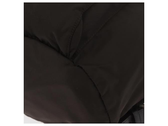 PRADA Backpack Nylon Brown Silver - vista 17