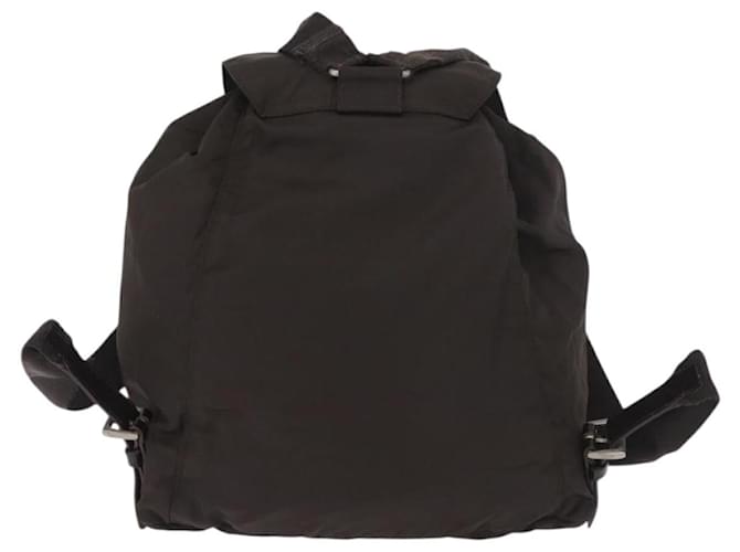 PRADA Backpack Nylon Brown Silver - vista 2