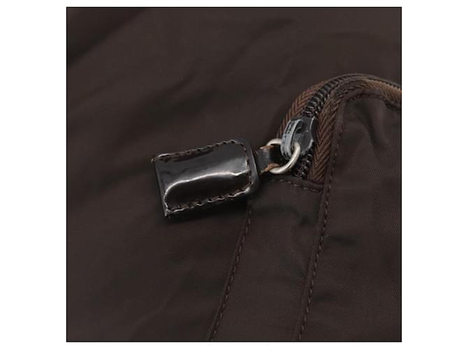 PRADA Backpack Nylon Brown Silver - vista 22