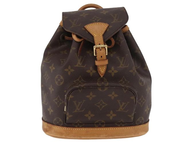 LOUIS VUITTON Monogram Montsouris PM Backpack M51137 LV - vista 13