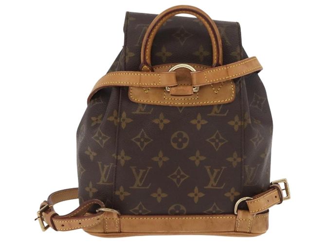 LOUIS VUITTON Monogram Montsouris PM Backpack M51137 LV - vista 2