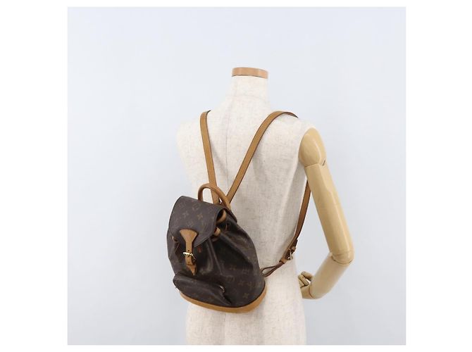 LOUIS VUITTON Monogram Montsouris PM Backpack M51137 LV - vista 24