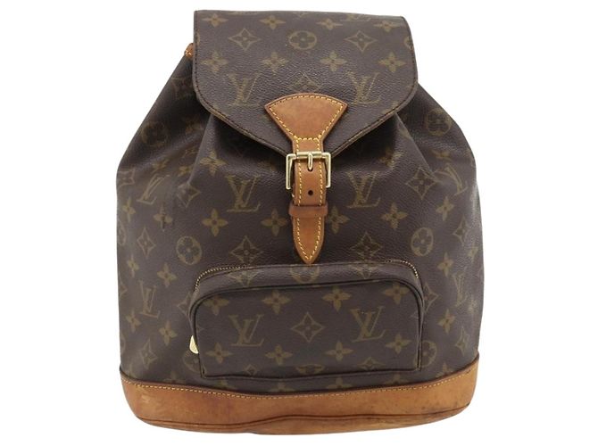 LOUIS VUITTON Monogram Montsouris MM Backpack M51136 LV - vista 13