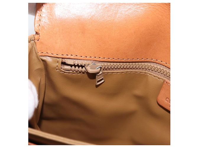 Céline CELINE Macadam Canvas Shoulder Bag PVC Leather Brown Gold - vista 24