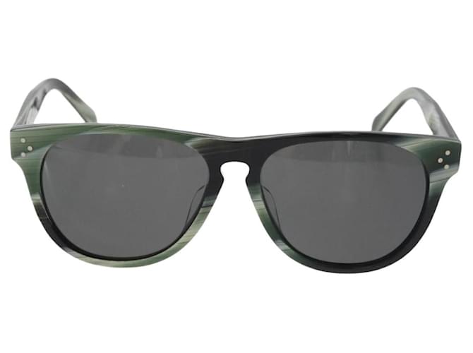 Céline CELINE Sunglasses plastic Green - vista 2