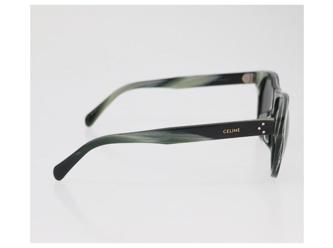Céline CELINE Sunglasses plastic Green - vista 6