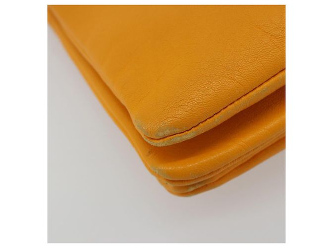 Céline CELINE Trio Shoulder Bag Leather Yellow Gold - vista 16