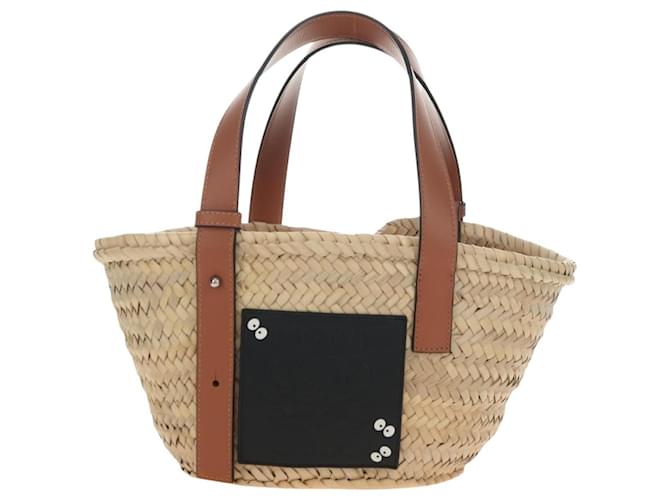 LOEWE Studio Ghibli Collaboration Hand Bag Raffia Beige - vista 13