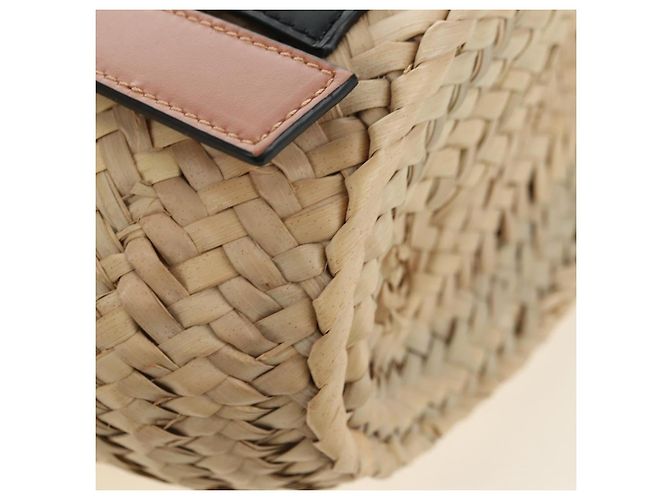 LOEWE Studio Ghibli Collaboration Hand Bag Raffia Beige - vista 14
