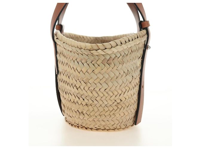 LOEWE Studio Ghibli Collaboration Hand Bag Raffia Beige - vista 3