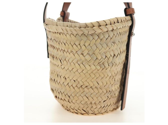 LOEWE Studio Ghibli Collaboration Hand Bag Raffia Beige - vista 4