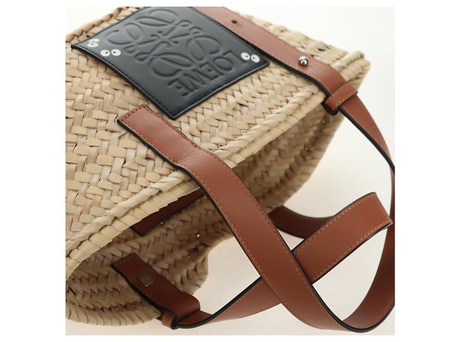 LOEWE Studio Ghibli Collaboration Hand Bag Raffia Beige - vista 6