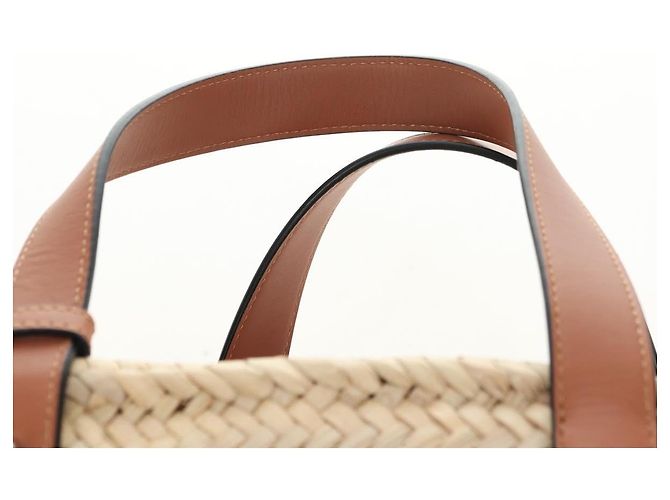 LOEWE Studio Ghibli Collaboration Hand Bag Raffia Beige - vista 8