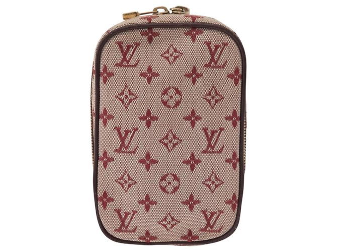 LOUIS VUITTON Monogram Mini Us Digital Pouch Red M60001 LV - vista 13
