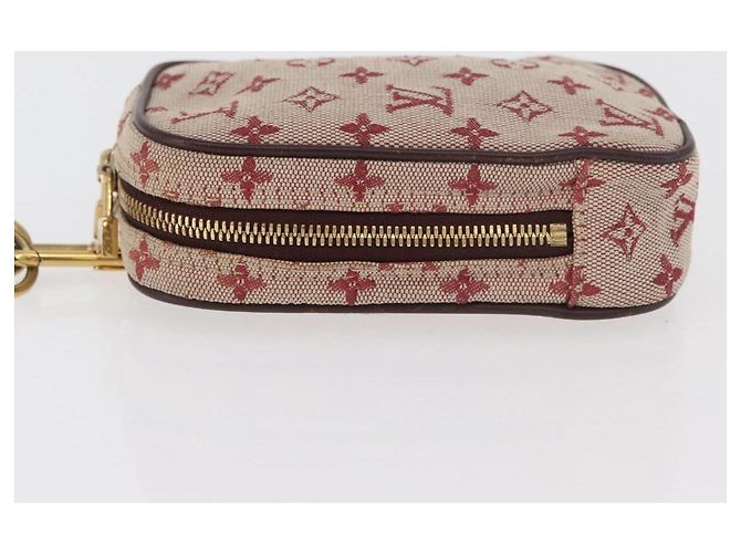LOUIS VUITTON Monogram Mini Us Digital Pouch Red M60001 LV - vista 4