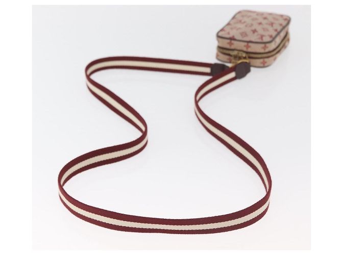 LOUIS VUITTON Monogram Mini Us Digital Pouch Red M60001 LV - vista 7