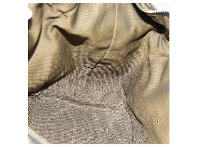 FENDI Bolsa de mão Vanity em lona Zucca Preto Castanho - vista 18