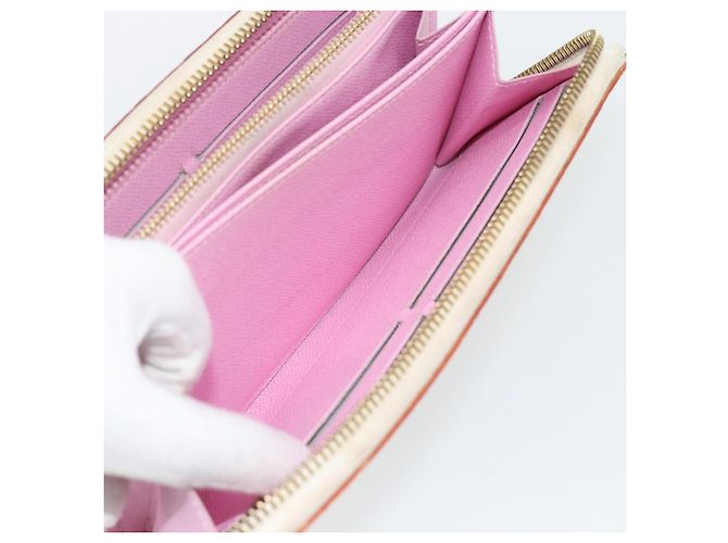 LOUIS VUITTON Monogram Multicolor Zippy Long Wallet White M60241 LV - vista 21