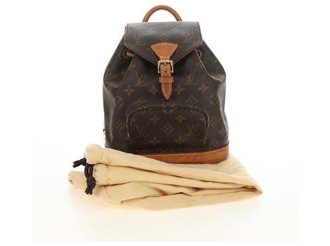 LOUIS VUITTON Monogram Montsouris PM Backpack M51137 LV - vista 12
