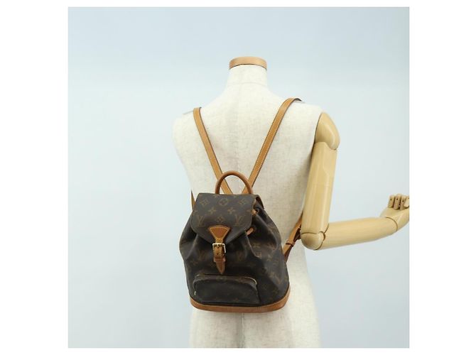 LOUIS VUITTON Monogram Montsouris PM Backpack M51137 LV - vista 29