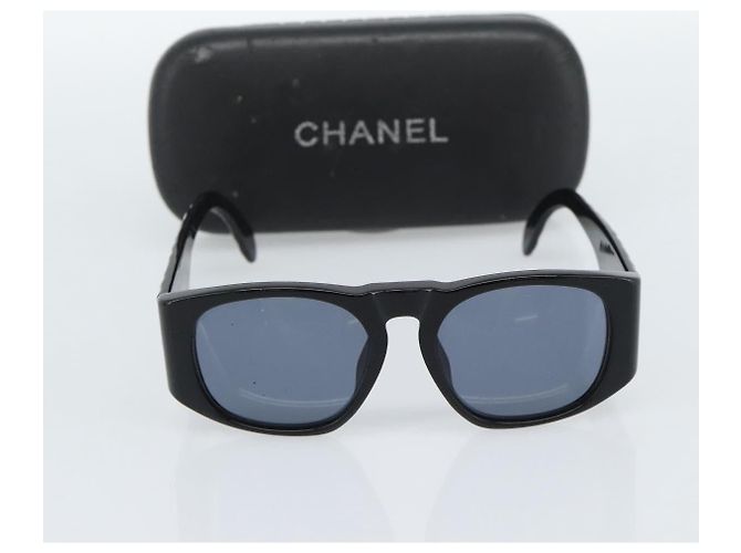 CHANEL Sunglasses plastic Black CC - vista 12