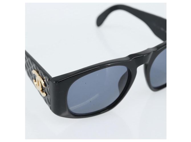 CHANEL Sunglasses plastic Black CC - vista 7