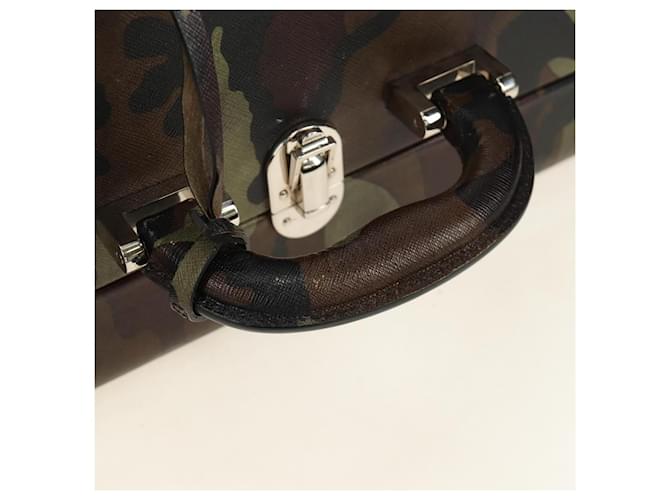 PRADA Trunk Saffiano leather Camouflage - vista 10
