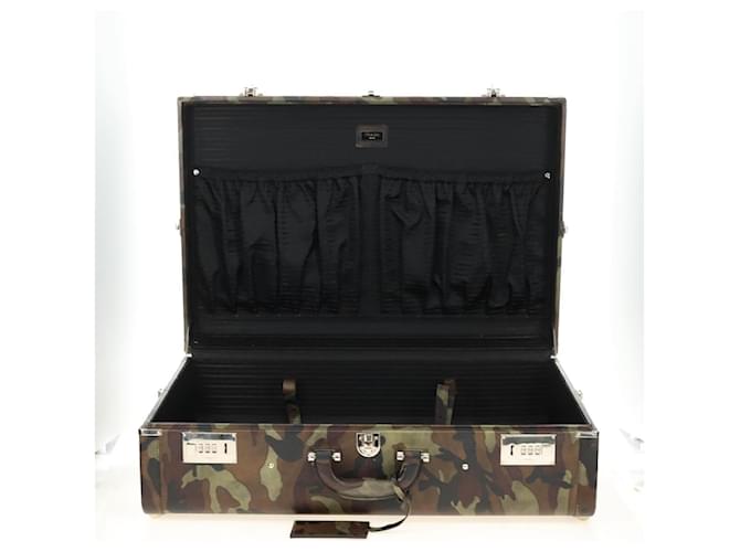 PRADA Trunk Saffiano leather Camouflage - vista 11