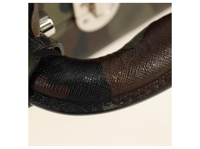 PRADA Trunk Saffiano leather Camouflage - vista 16