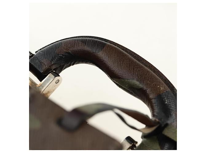 PRADA Trunk Saffiano leather Camouflage - vista 17