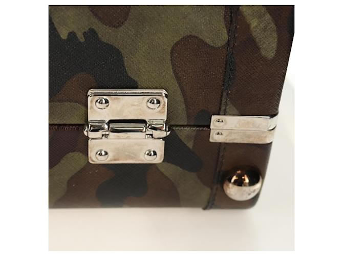 PRADA Trunk Saffiano leather Camouflage - vista 22