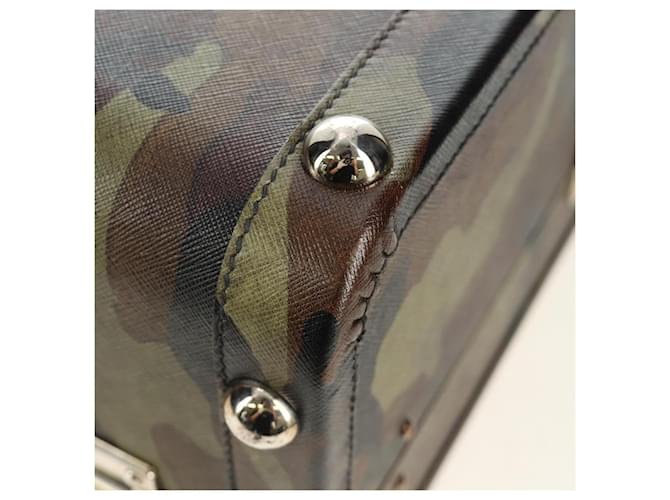 PRADA Trunk Saffiano leather Camouflage - vista 24