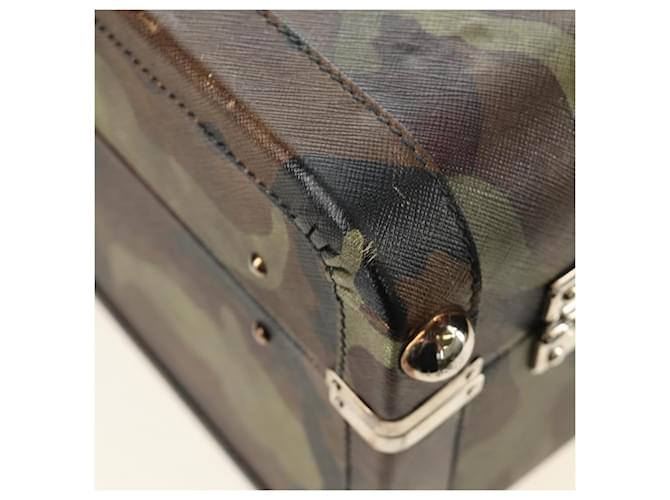 PRADA Trunk Saffiano leather Camouflage - vista 25