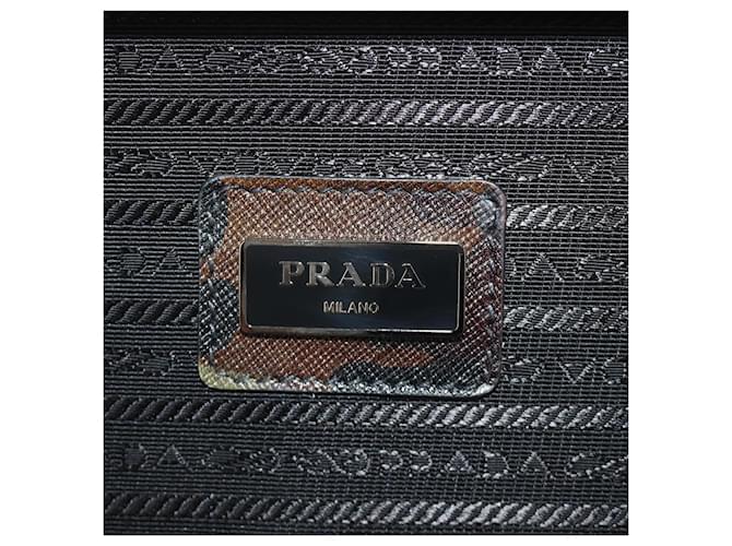 PRADA Trunk Saffiano leather Camouflage - vista 28