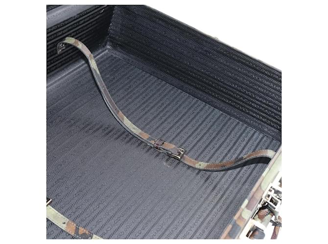 PRADA Trunk Saffiano leather Camouflage - vista 34