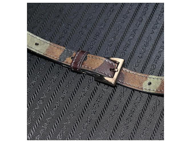 PRADA Trunk Saffiano leather Camouflage - vista 36
