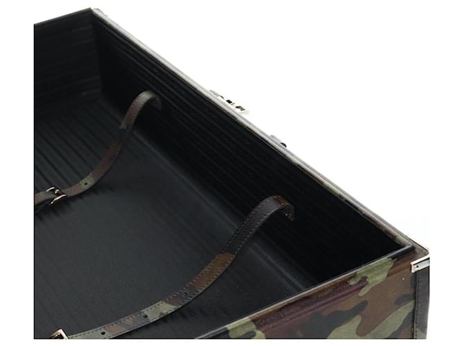 PRADA Trunk Saffiano leather Camouflage - vista 38