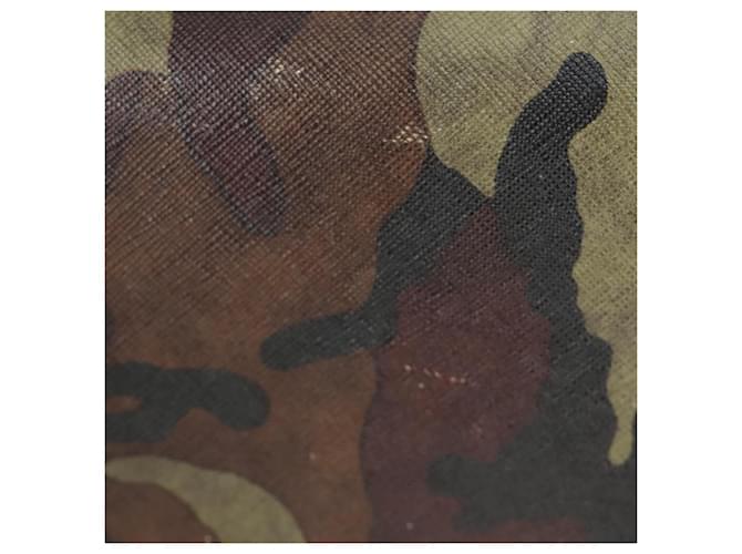 PRADA Trunk Saffiano leather Camouflage - vista 4