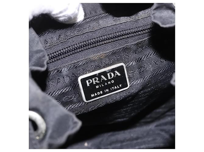 PRADA Rucksack Nylon Black Silver - Ansicht 25