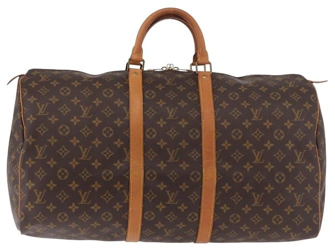 LOUIS VUITTON Monogram Keepall 55 Boston Bag M41424 LV - vista 13