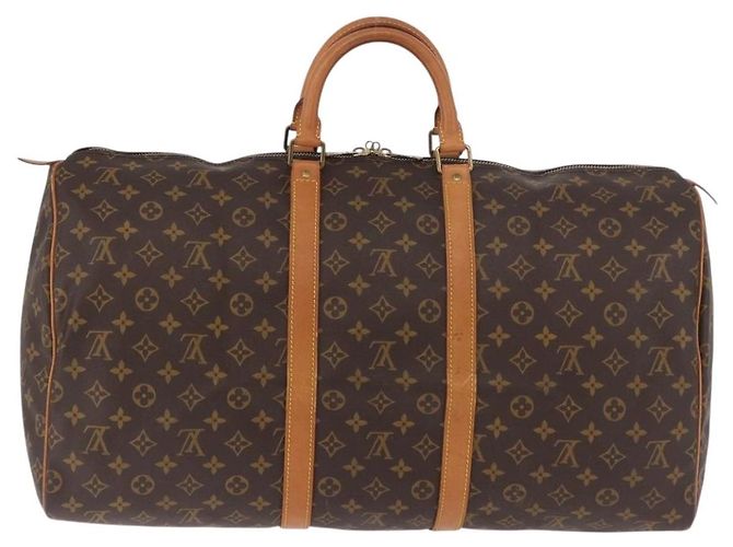 LOUIS VUITTON Monogram Keepall 55 Boston Bag M41424 LV - vista 2