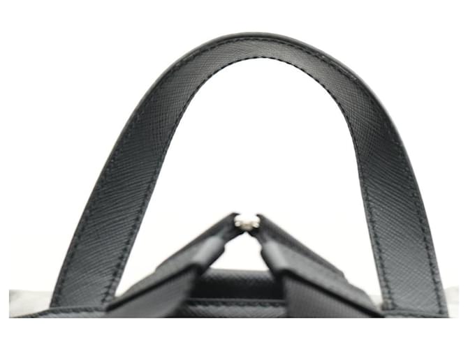 PRADA Backpack PVC Canvas Silver - vista 14