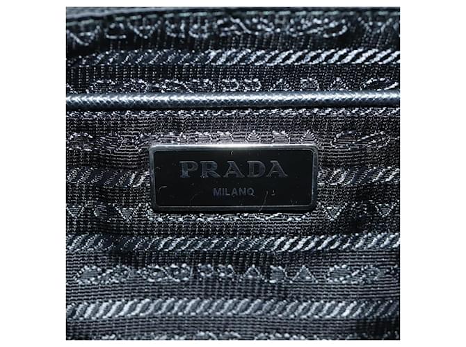 PRADA Backpack PVC Canvas Silver - vista 29