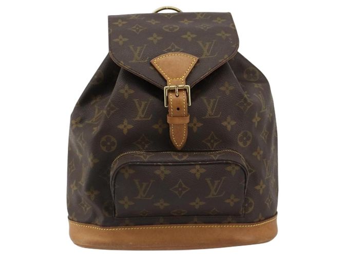LOUIS VUITTON Monogram Montsouris MM Backpack M51136 LV - vista 13