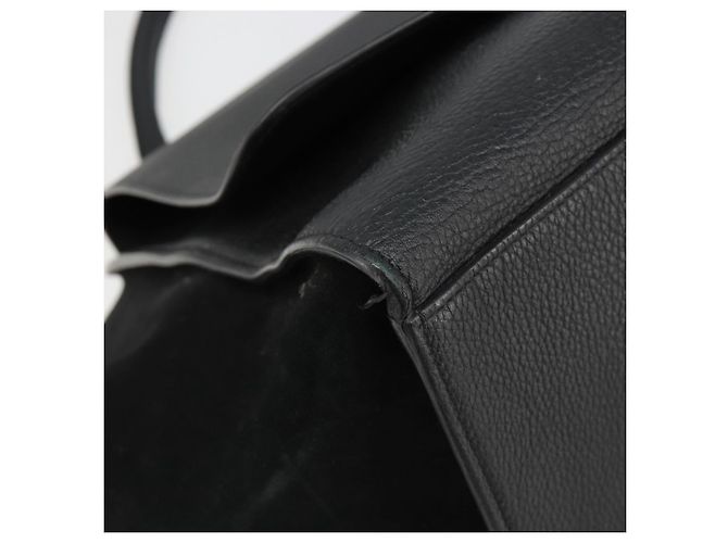 Céline CELINE Trapeze Hand Bag Leather Suede Black Silver - vista 14