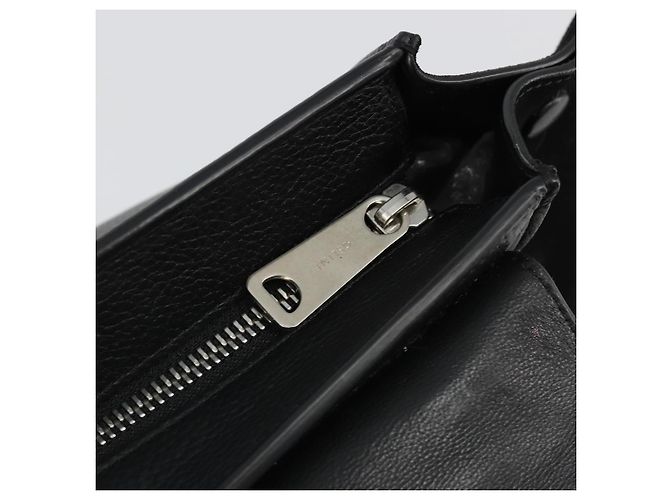 Céline CELINE Trapeze Hand Bag Leather Suede Black Silver - vista 20