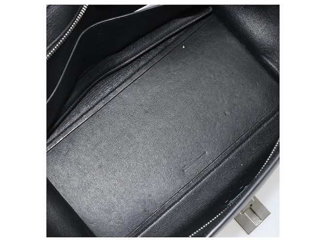 Céline CELINE Trapeze Hand Bag Leather Suede Black Silver - vista 22