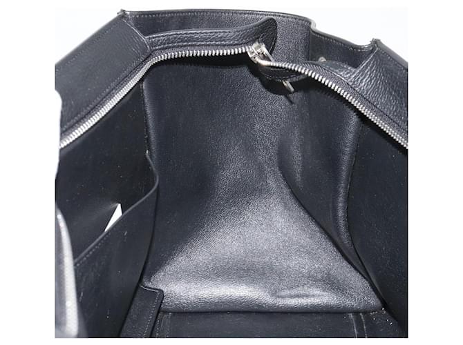 Céline CELINE Trapeze Hand Bag Leather Suede Black Silver - vista 23